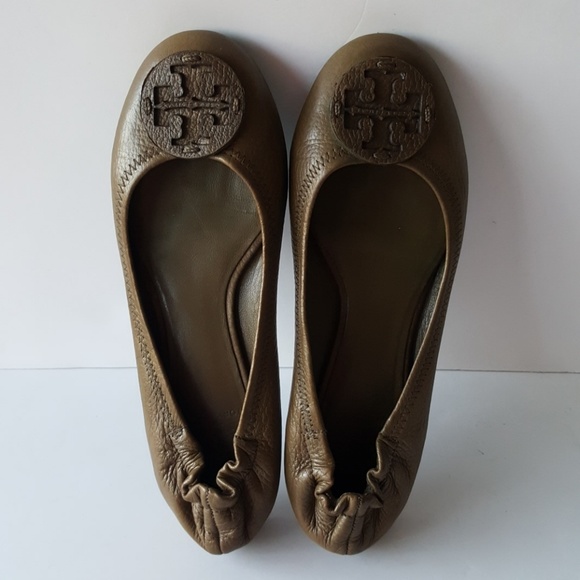 Tory Burch Shoes - Tory Burch Ballet Flats Olive Green